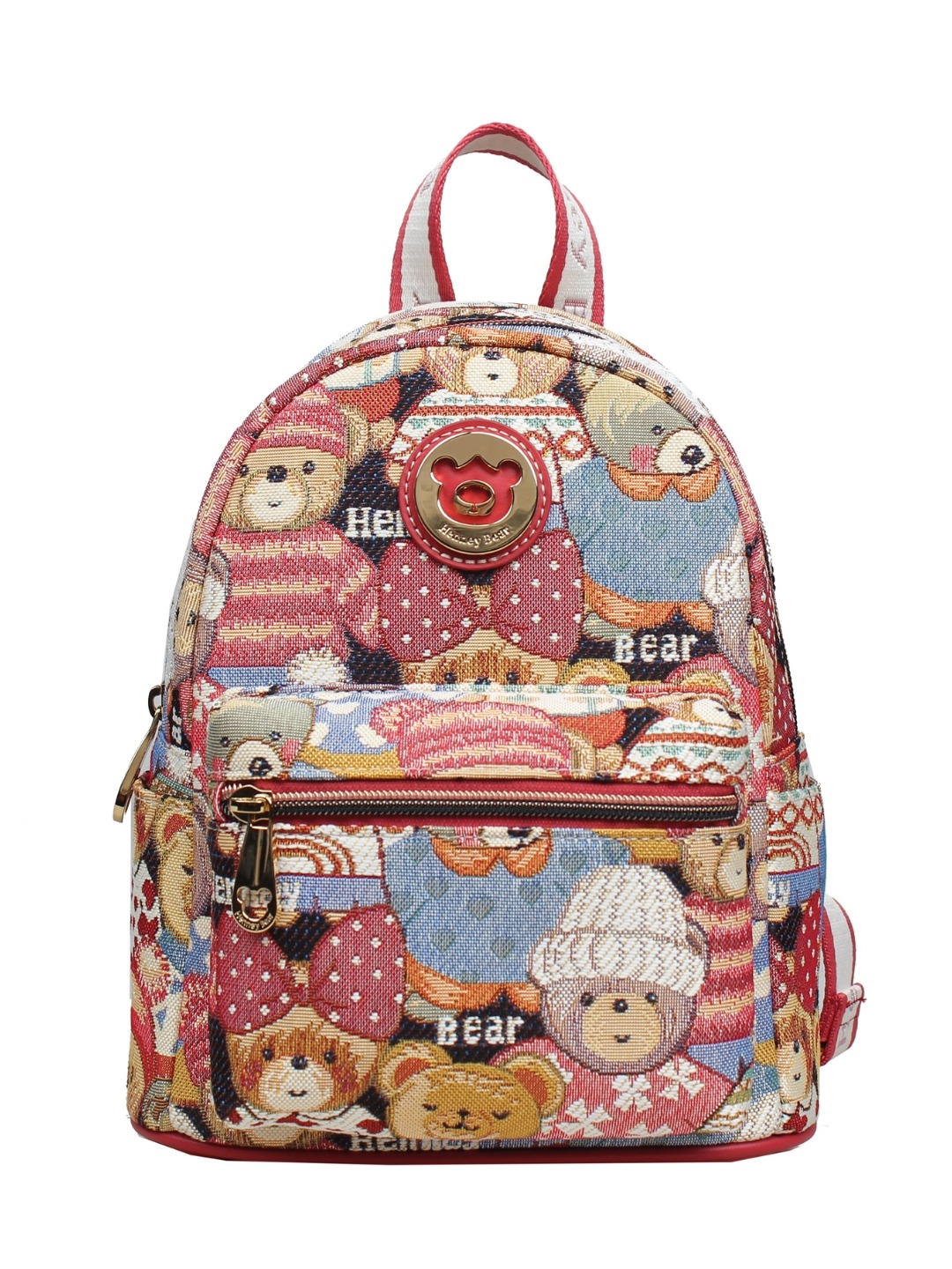 Cute Bear Compact / Mini Travel Backpack