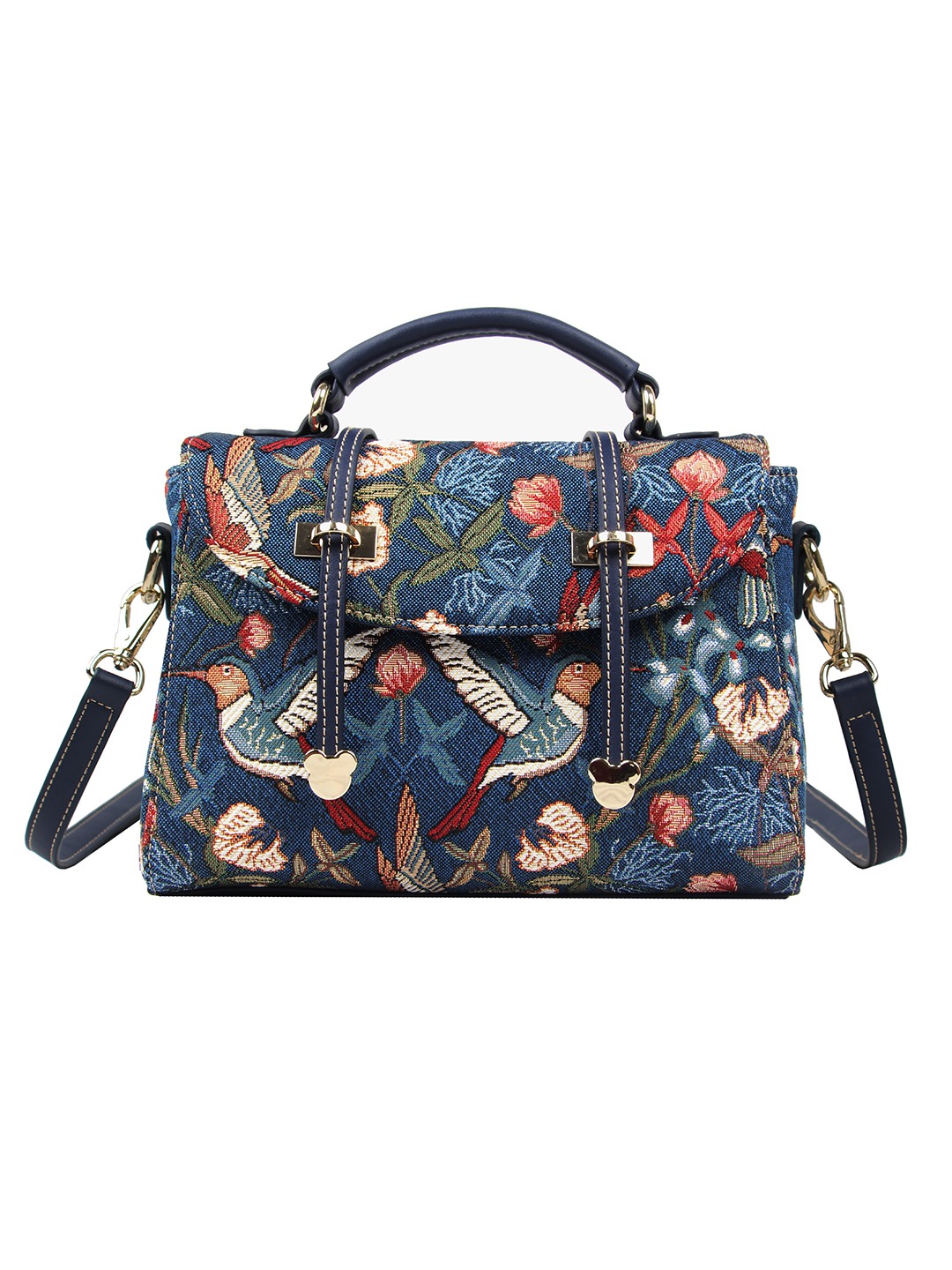 Blue Hummingbird Top Handle