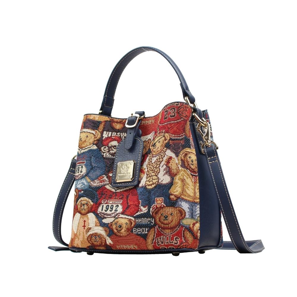 Henney Basketball Bucket Bag