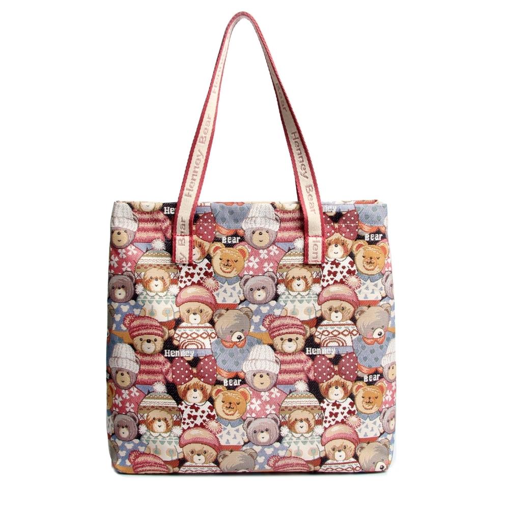 Cute Bear Tote Bag